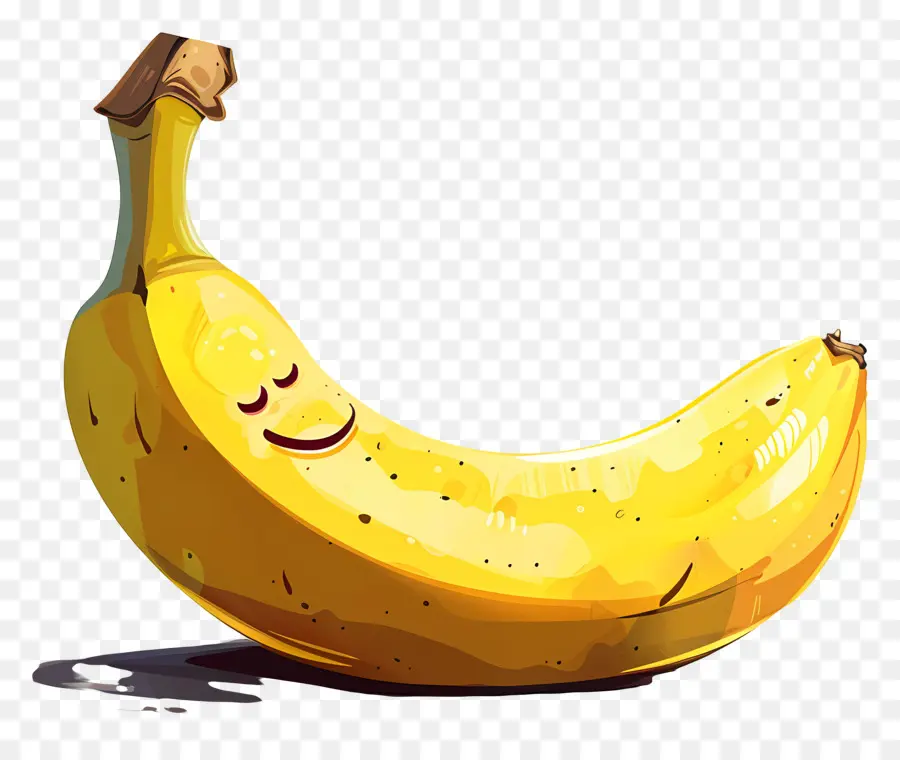 Plátano De Dibujos Animados，Plátanos PNG