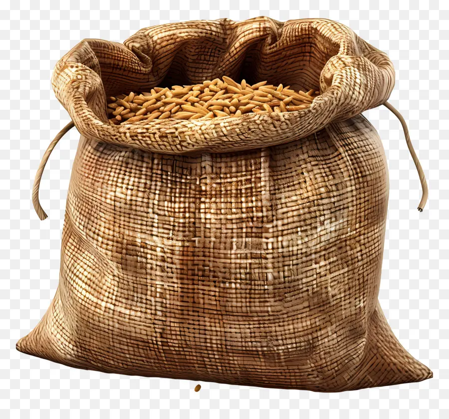 Granos De Arroz，Bolsa De Grano PNG