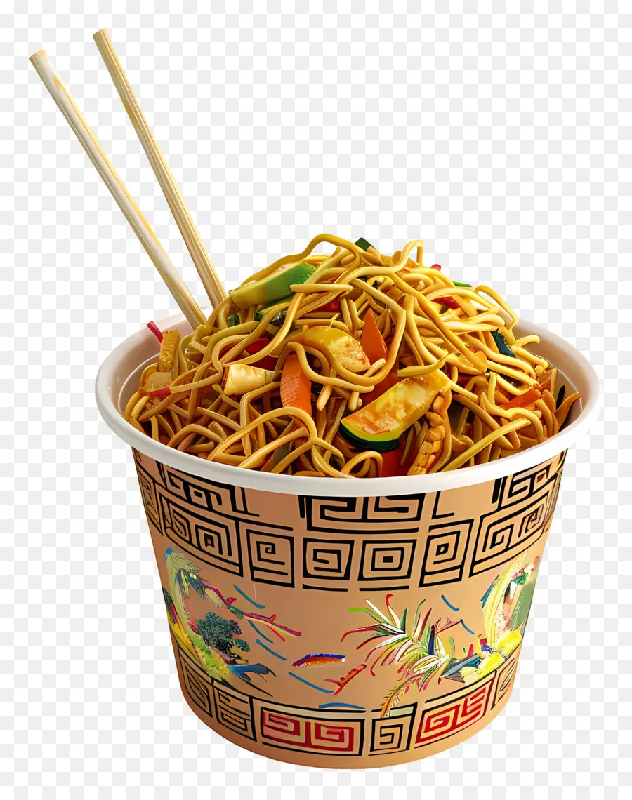 Chow Mein，Fideos PNG