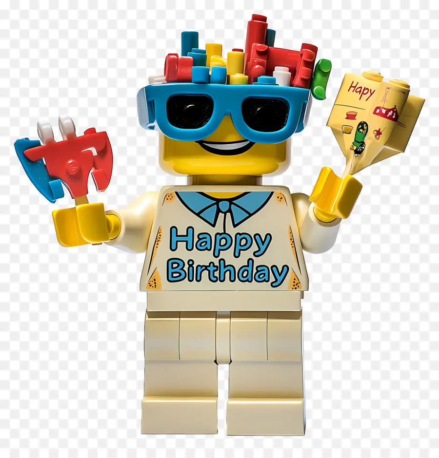 Feliz Cumpleaños，Figura Lego Feliz Cumpleaños PNG