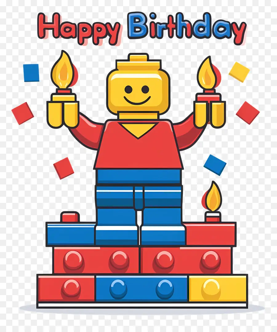 Feliz Cumpleaños，Cumpleaños Lego PNG