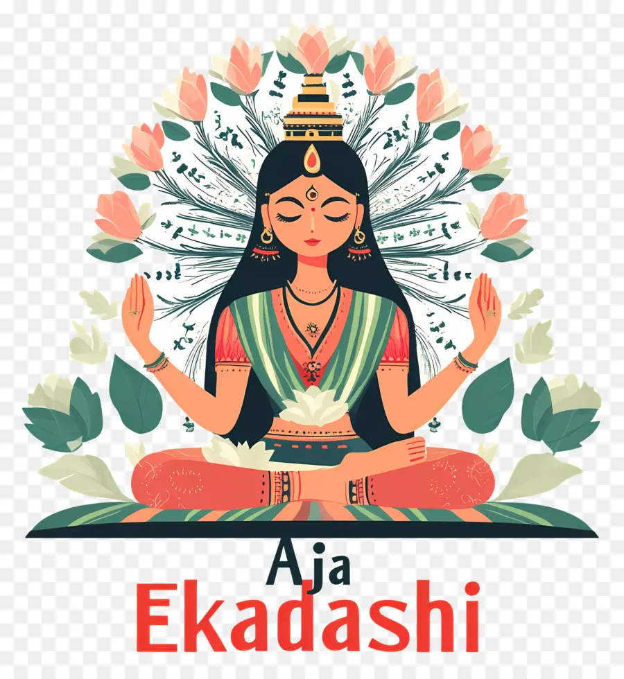 Aja Ekadashi，Ilustración De Aja Ekadashi PNG