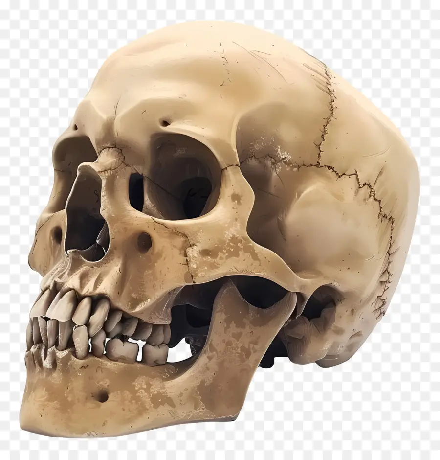 Calavera Animada，Cráneo PNG