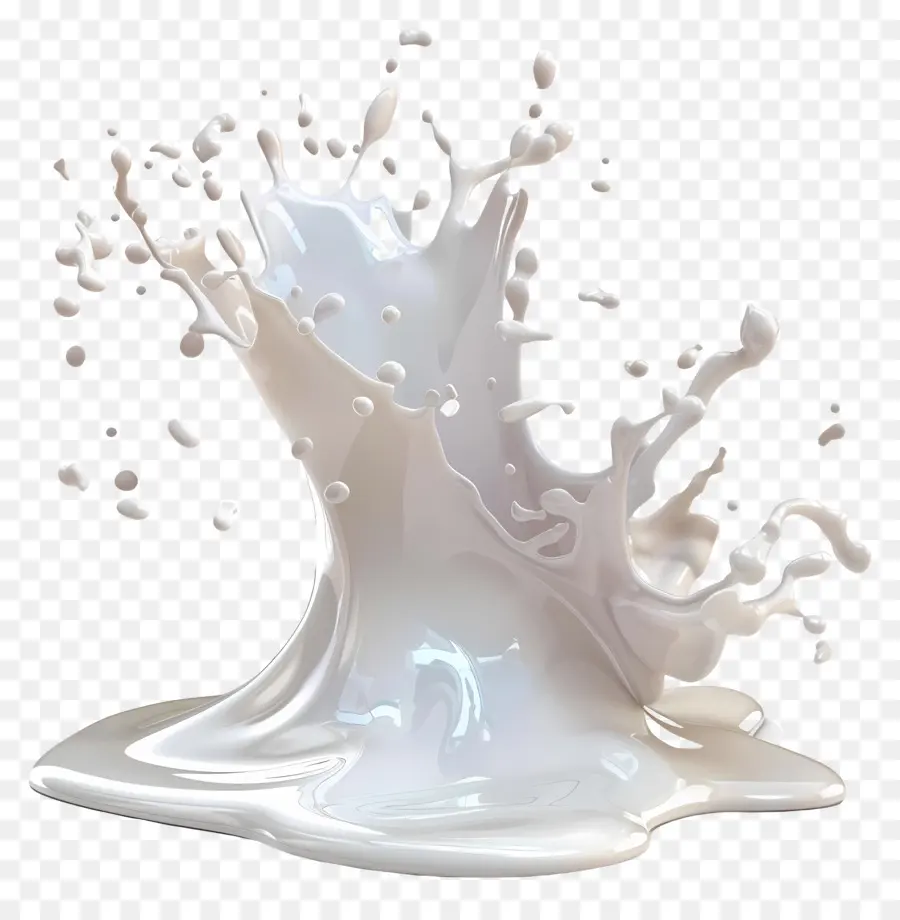 Chorrito De Leche，Salpicaduras De Leche PNG