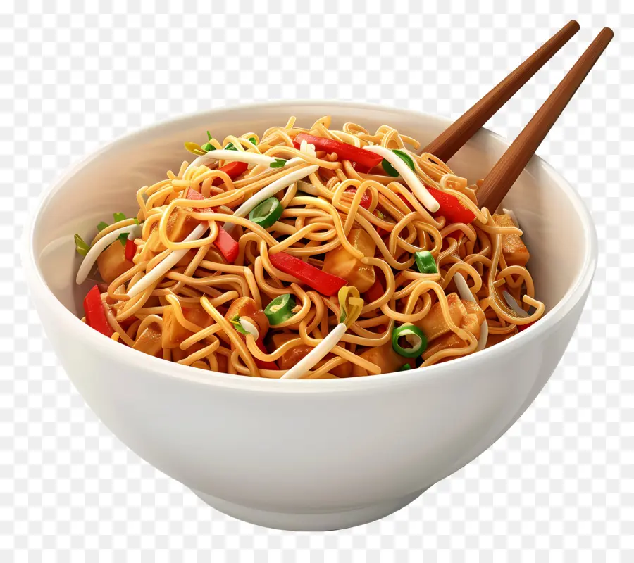 Chow Mein，Fideos PNG