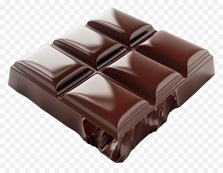 Chocolate Oscuro，Barra De Chocolate PNG