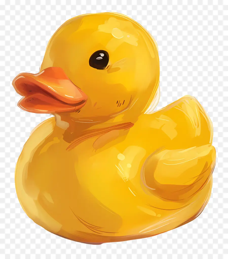 Pato De Goma，Pato Amarillo PNG