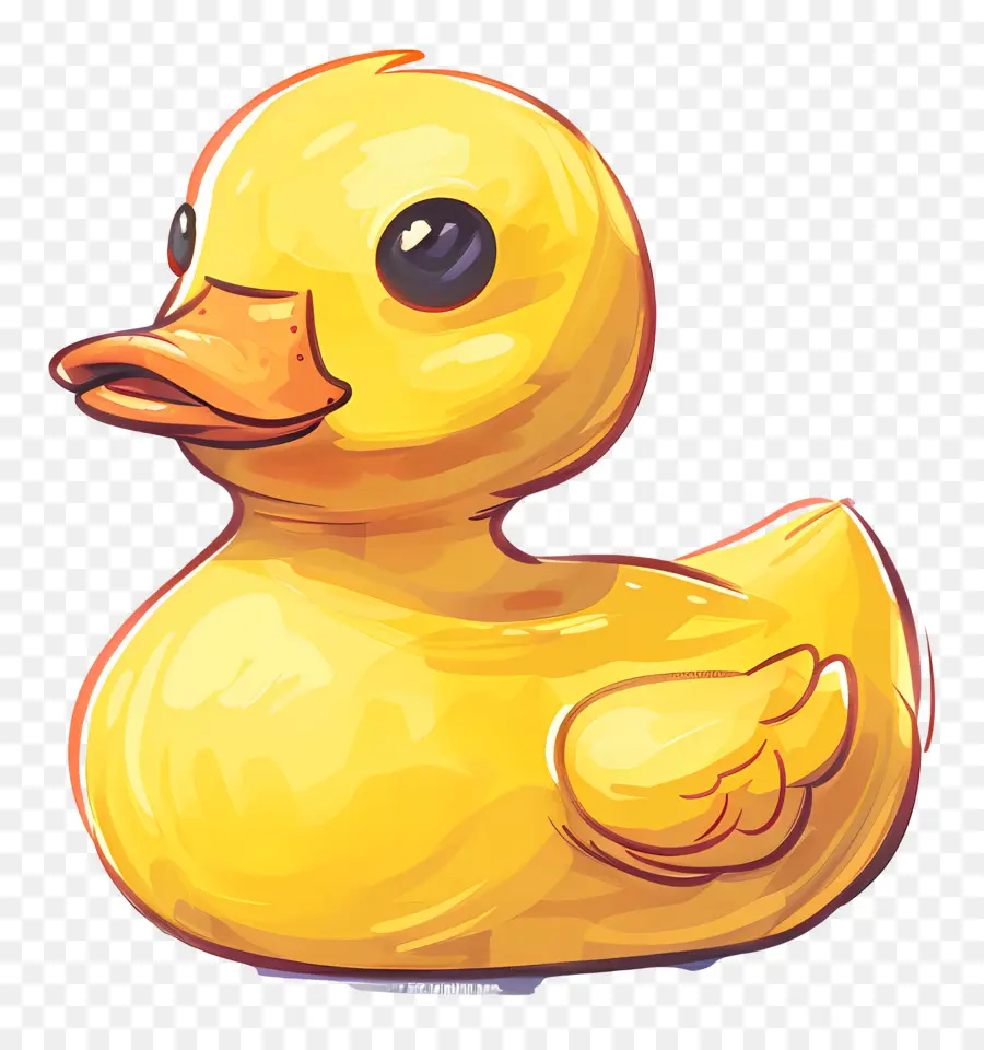 Pato De Goma，Pato Amarillo PNG