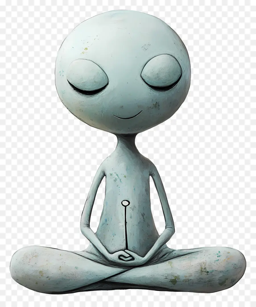 Serenidad，Figura Meditando PNG