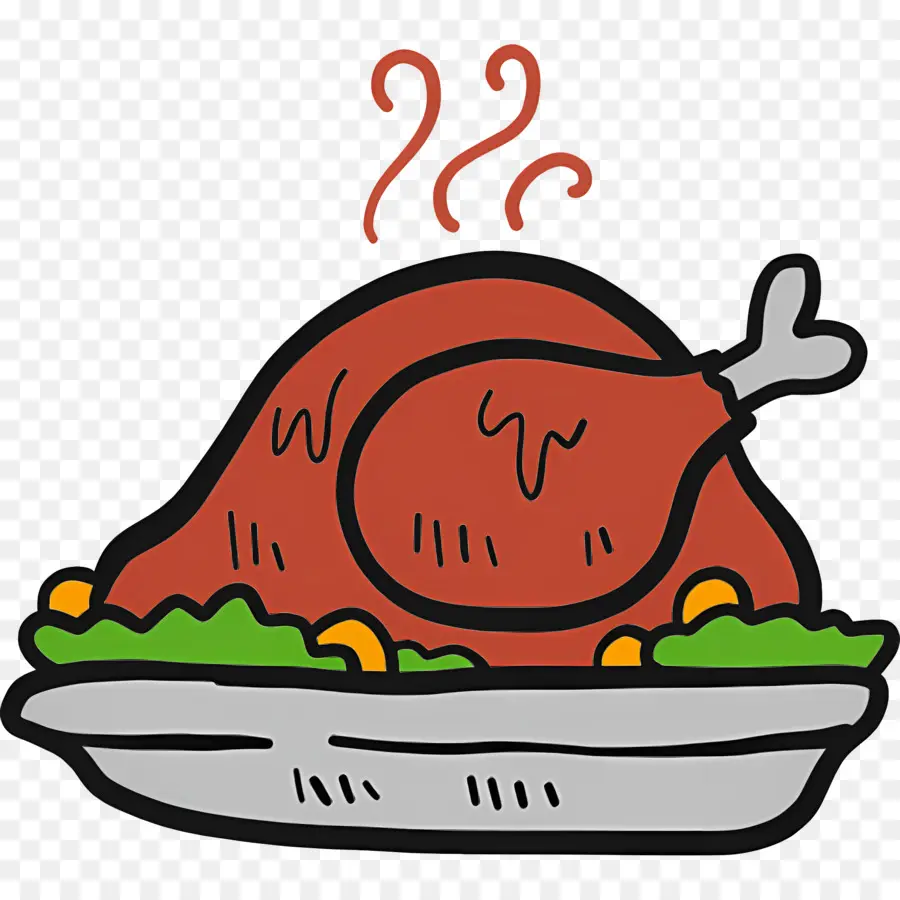 Comida De Pavo，Pavo Asado PNG