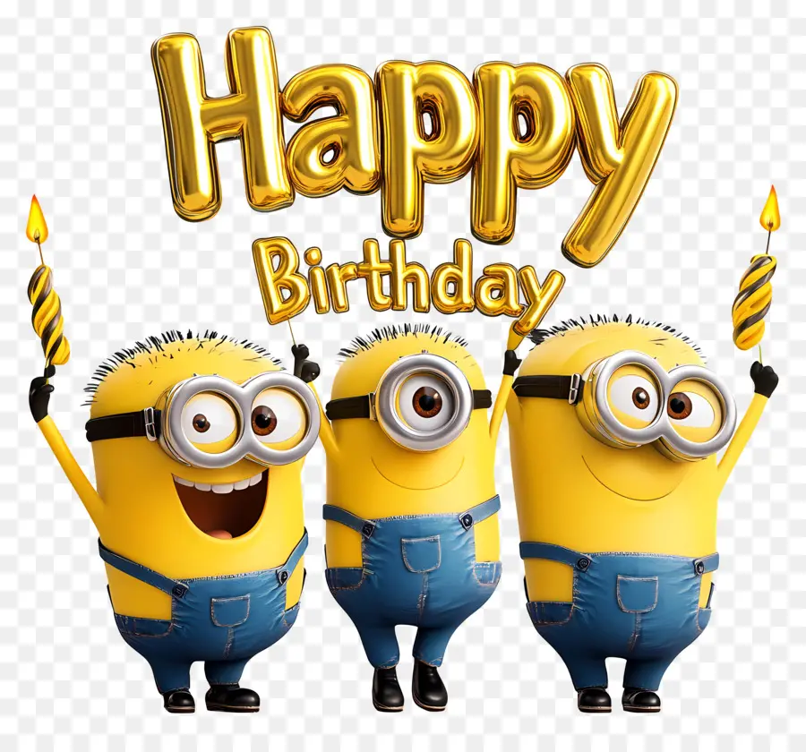 Feliz Cumpleaños，Cumpleaños De Los Minions PNG