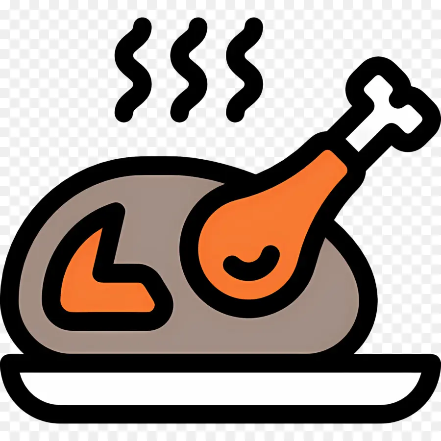 Comida De Pavo，Pollo Asado PNG