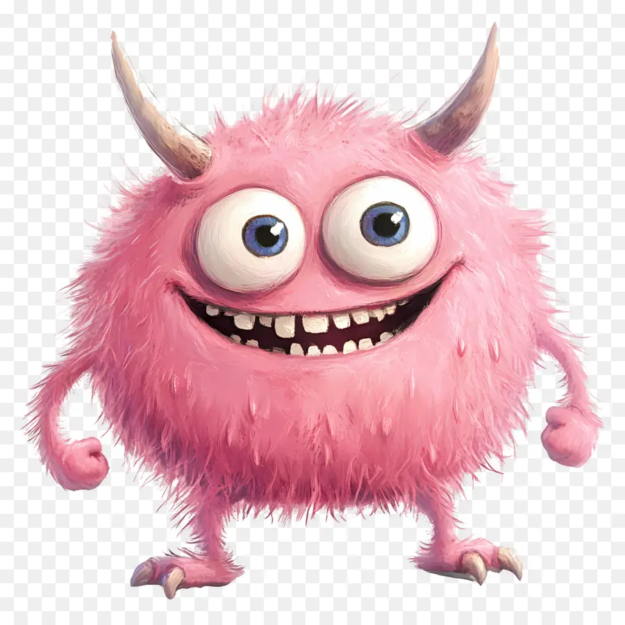 Monstruo Rosa，Monstruo Peludo PNG