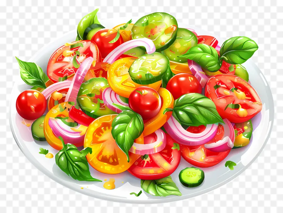 Ensalada De Verduras，Lámina PNG