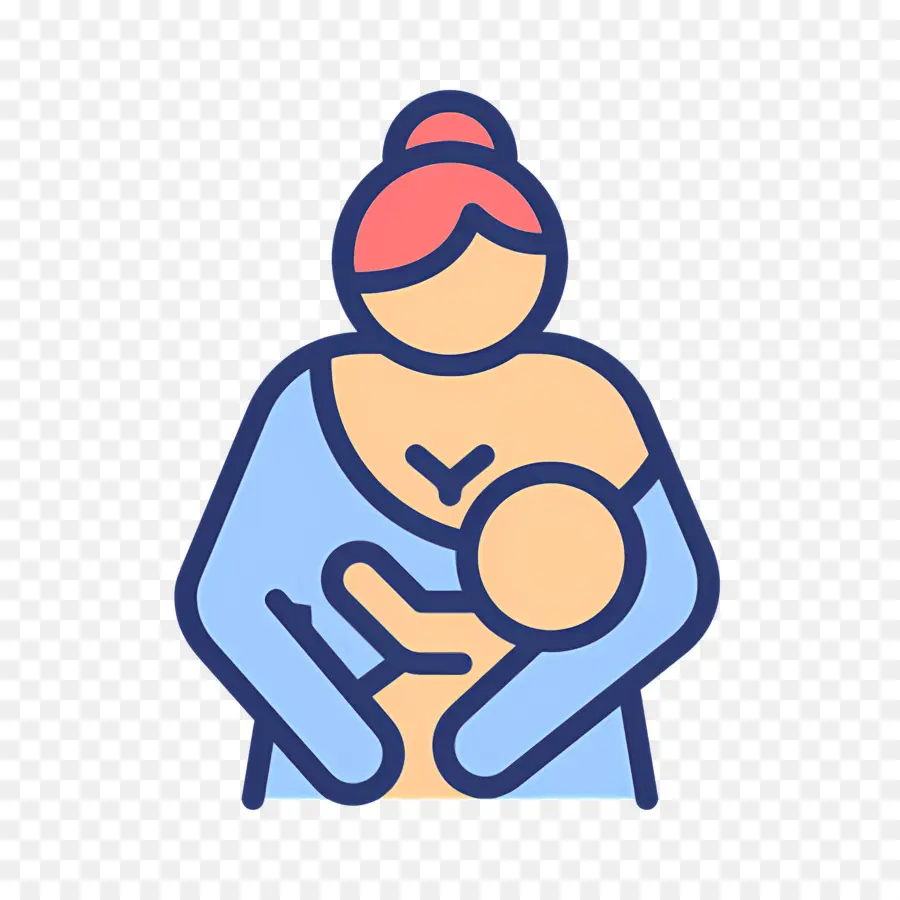 Amamantamiento，Madre Y Bebe PNG