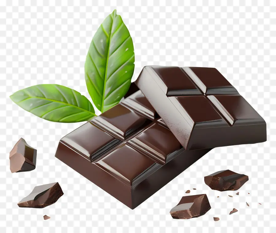 Chocolate Oscuro，Chocolate Con Menta PNG