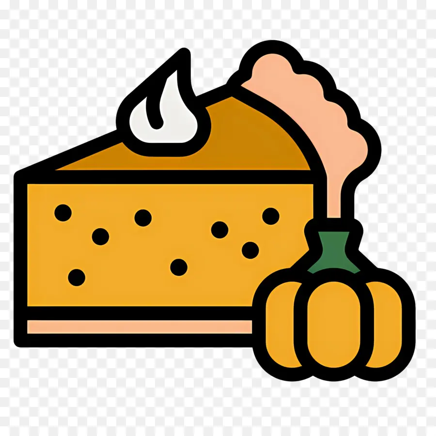 Pastel De Calabaza，Pastel PNG