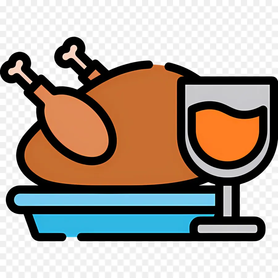 Comida De Pavo，Pollo Asado PNG