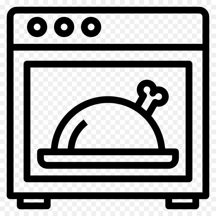 Horno，Horno Con Comida PNG