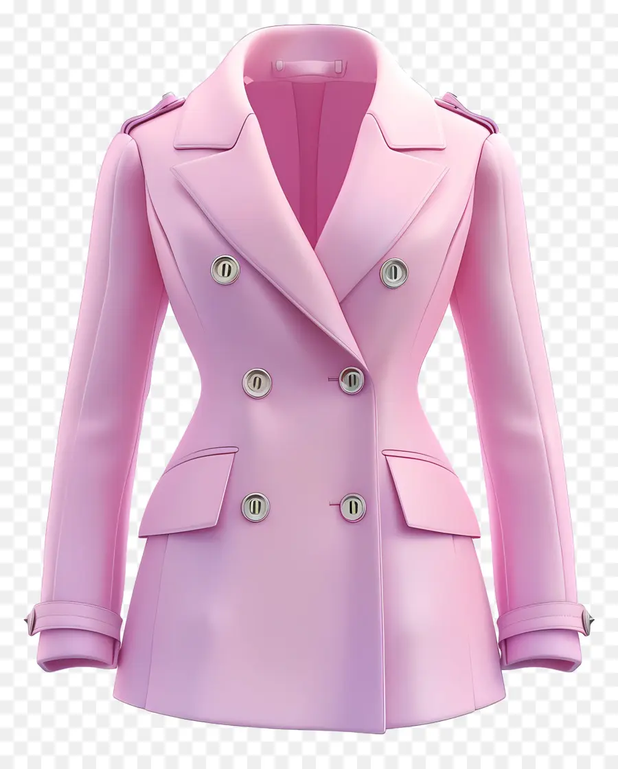 Chaqueta Rosa，Abrigo Rosa PNG