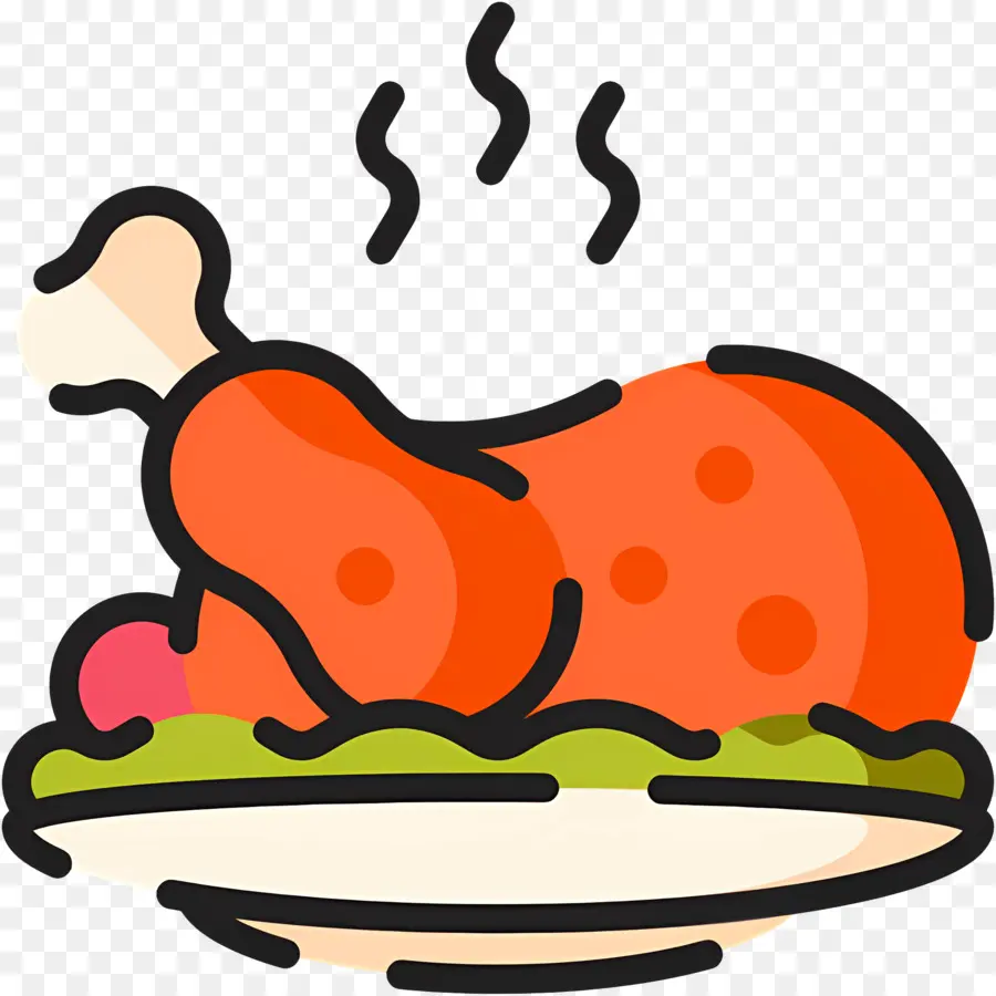 Comida De Pavo，Pollo Asado PNG