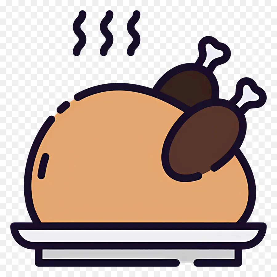 Comida De Pavo，Pavo Asado PNG