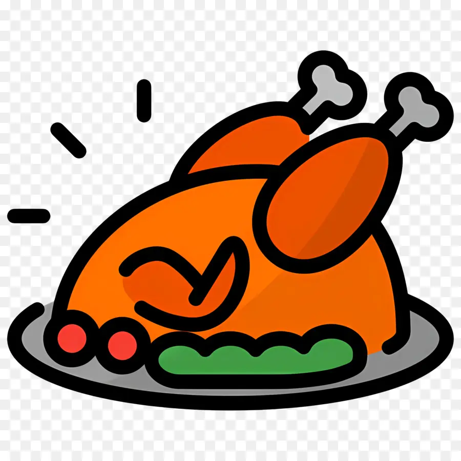 Comida De Pavo，Pollo Asado PNG