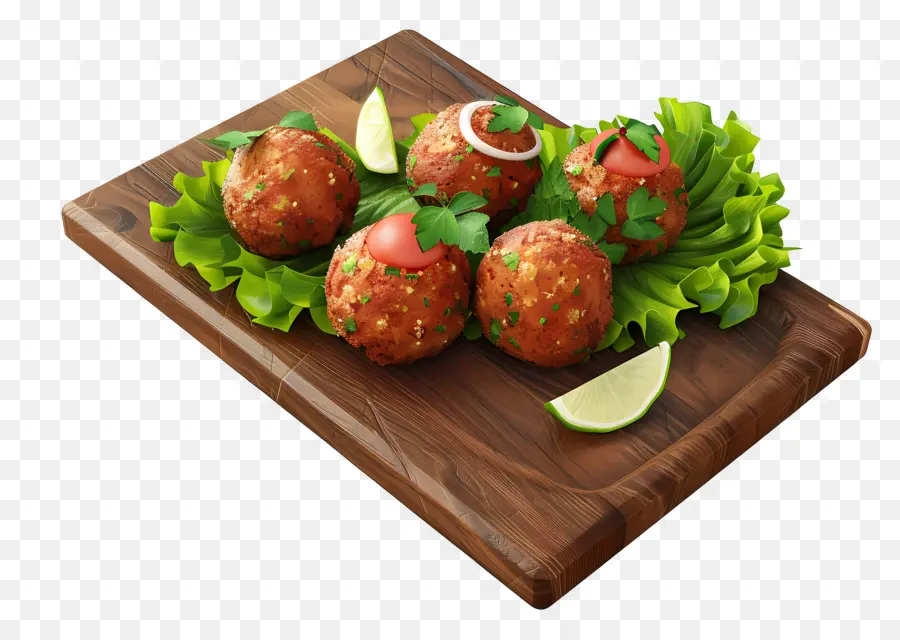 Falafel，Albóndigas A Bordo PNG