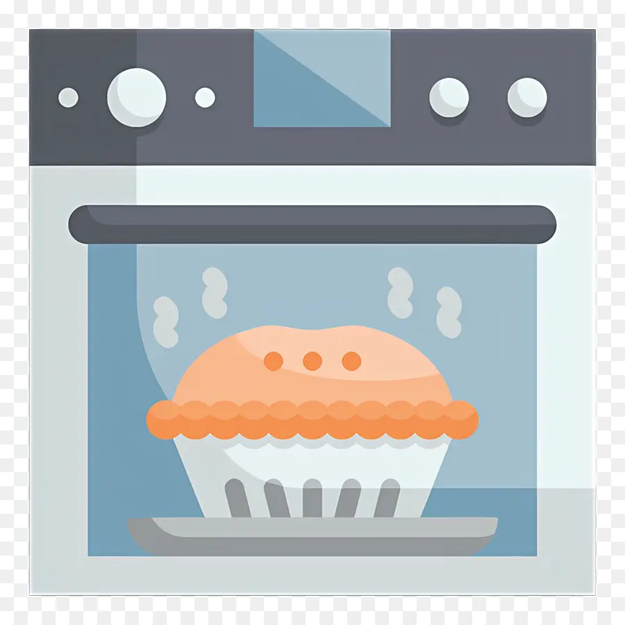 Horno，Horno Con Pastel PNG