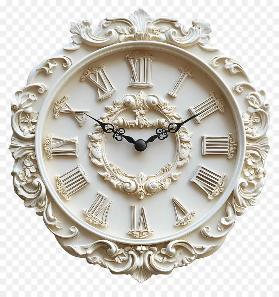 Elegancia Atemporal，Reloj Decorativo PNG