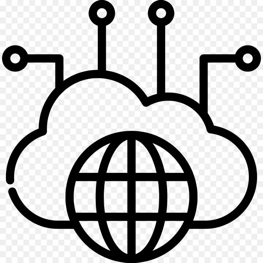 Computación En La Nube，Nube PNG