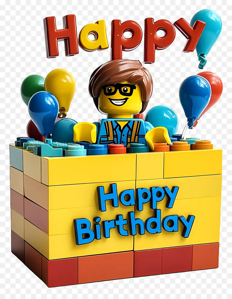 Feliz Cumpleaños，Cumpleaños Lego PNG