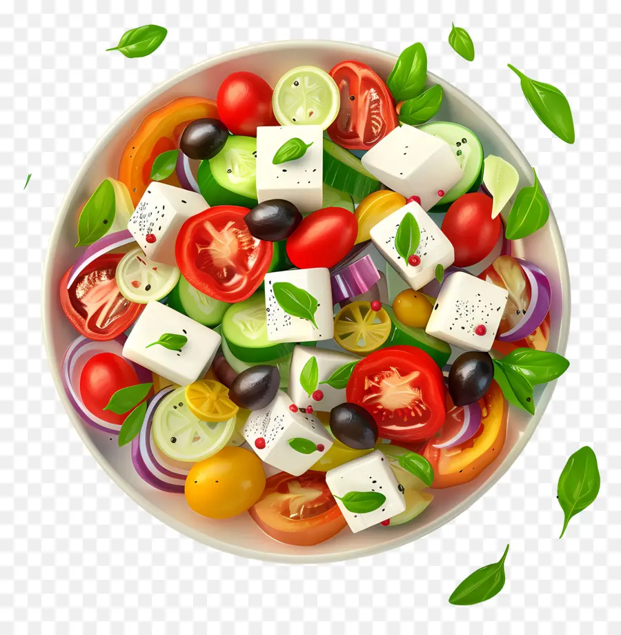 Ensalada Griega，Ensalada PNG