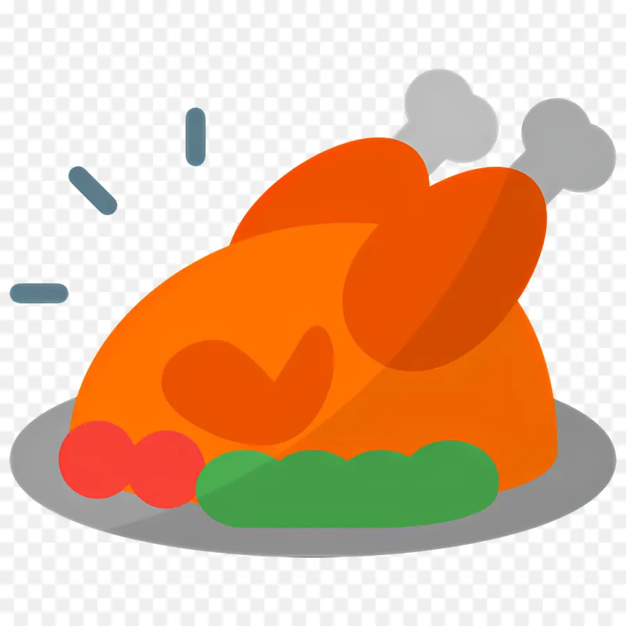 Comida De Pavo，Pavo Asado PNG