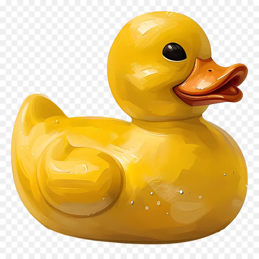 Pato De Goma，Pato Amarillo PNG