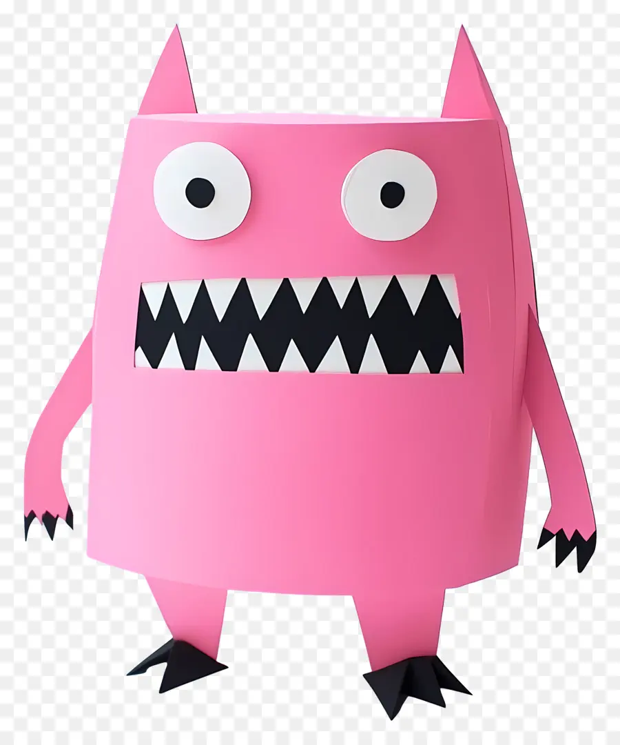 Monstruo Rosa，Dibujos Animados PNG