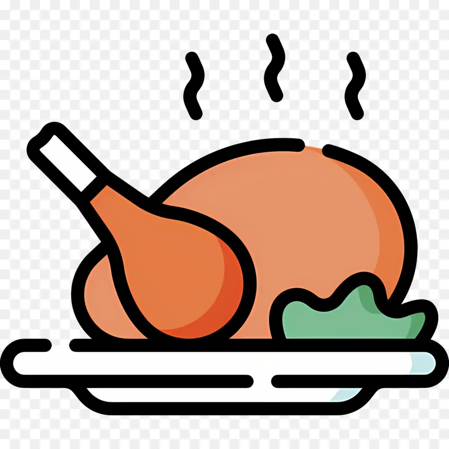 Comida De Pavo，Pollo Asado PNG