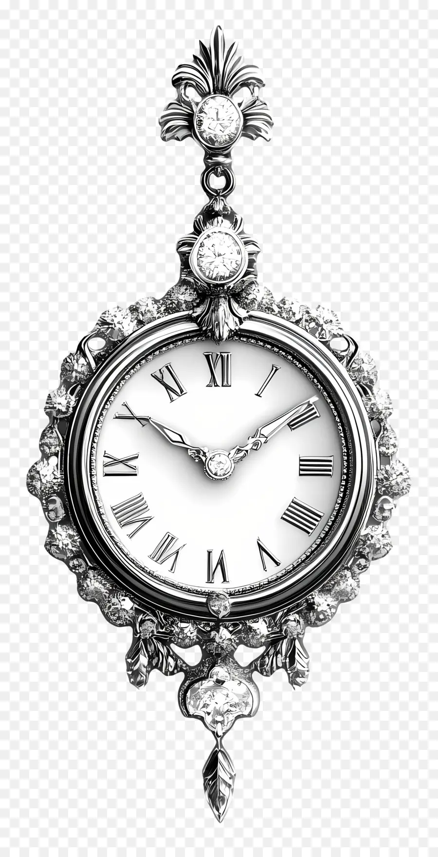 Elegancia Atemporal，Reloj Antiguo PNG