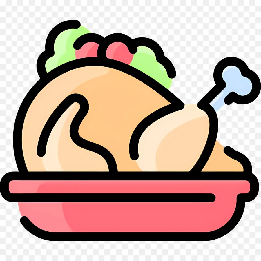 Comida De Pavo，Pavo Asado PNG