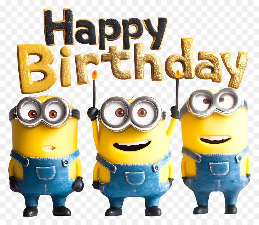 Feliz Cumpleaños，Cumpleaños De Los Minions PNG