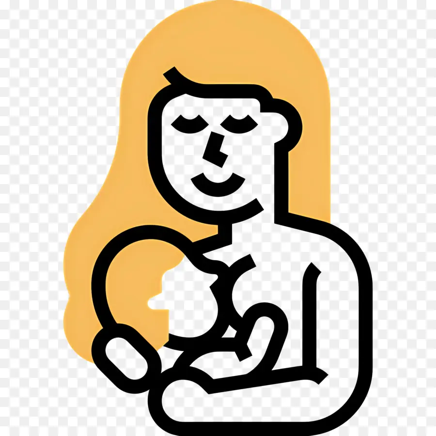 Amamantamiento，Madre Y Bebe PNG