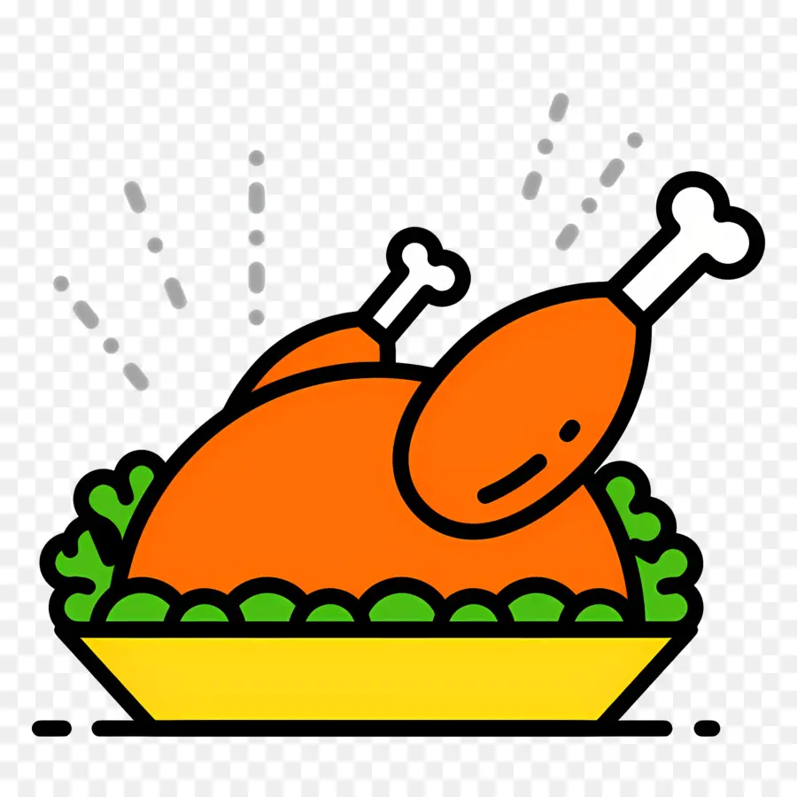 Comida De Pavo，Pollo Asado PNG