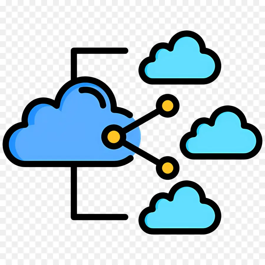 Computación En La Nube，Nube PNG