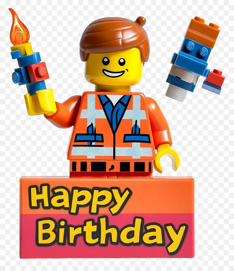 Feliz Cumpleaños，Figura Lego PNG