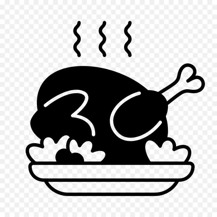 Comida De Pavo，Pollo Asado PNG