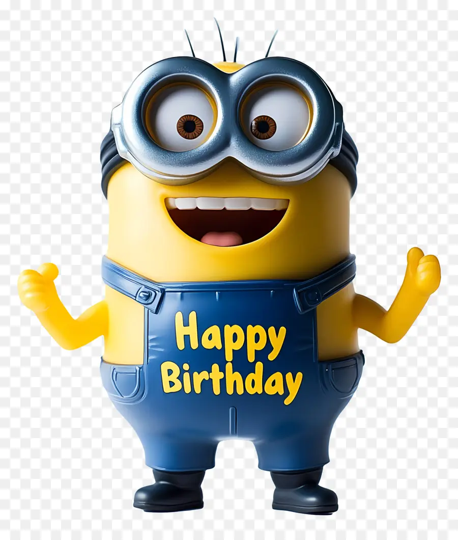 Feliz Cumpleaños，Minion Con Cartel De Feliz Cumpleaños PNG