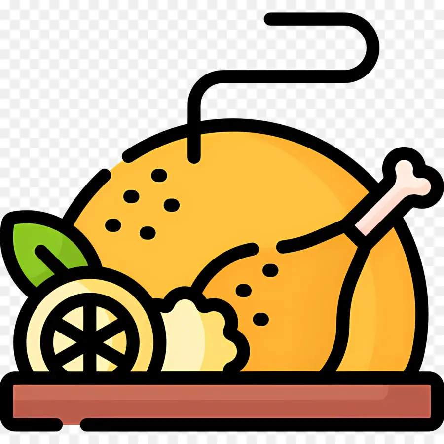 Comida De Pavo，Pollo Asado PNG