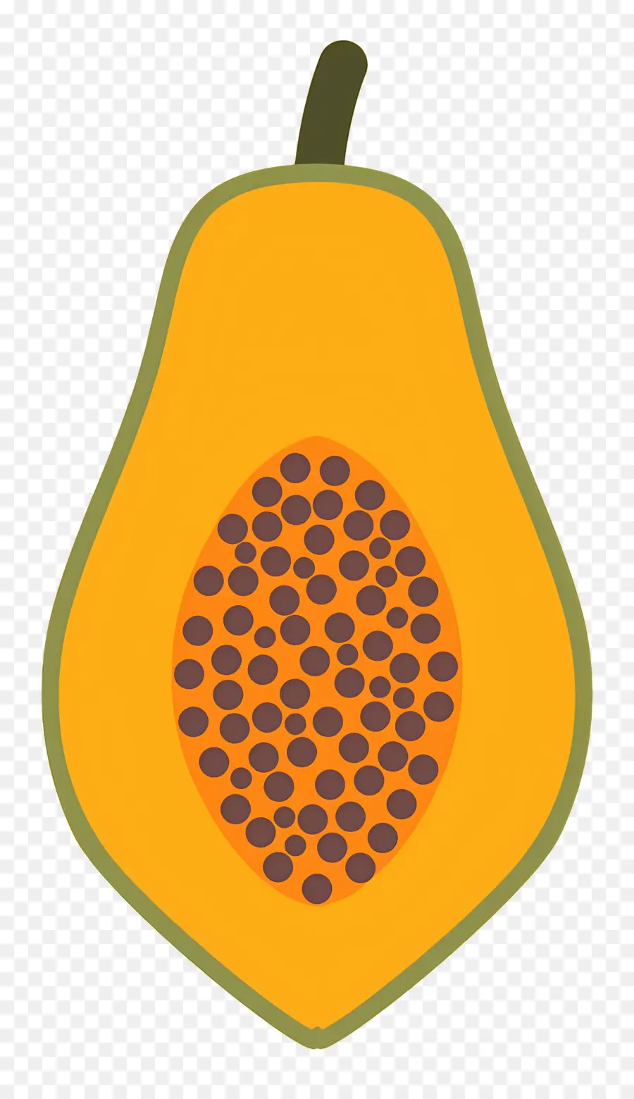 Papaya，Semillas PNG