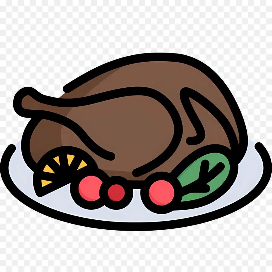 Comida De Pavo，Pavo Asado PNG