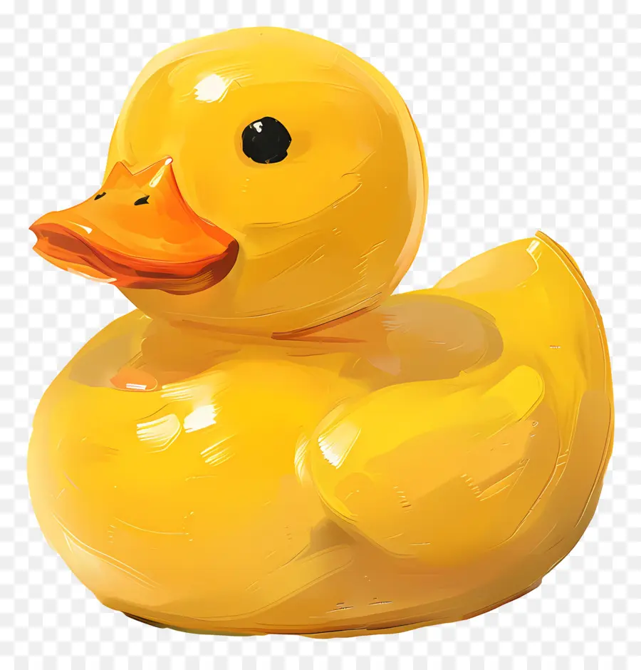 Pato De Goma，Pato Amarillo PNG